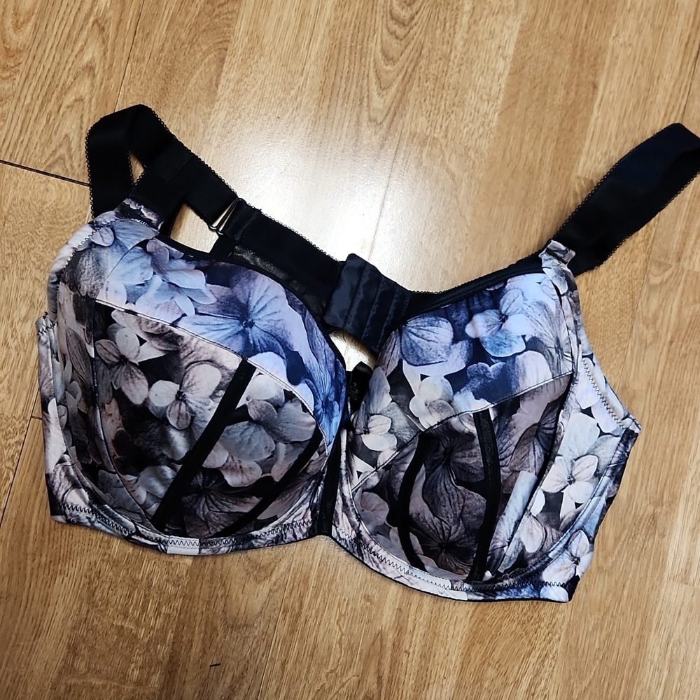 Parfait 44F floral molded cup balconette bra